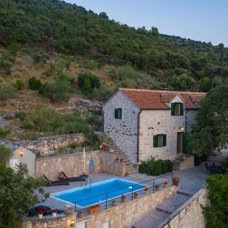 Stone Dalmatian House Modern, Stylish With Pool *